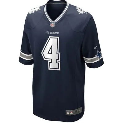 Nike Kids' Dallas Cowboys Dak Prescott #4 Home Game Jersey