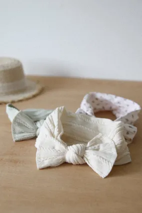 Oversized Bow Stretch Headband (3 colours)