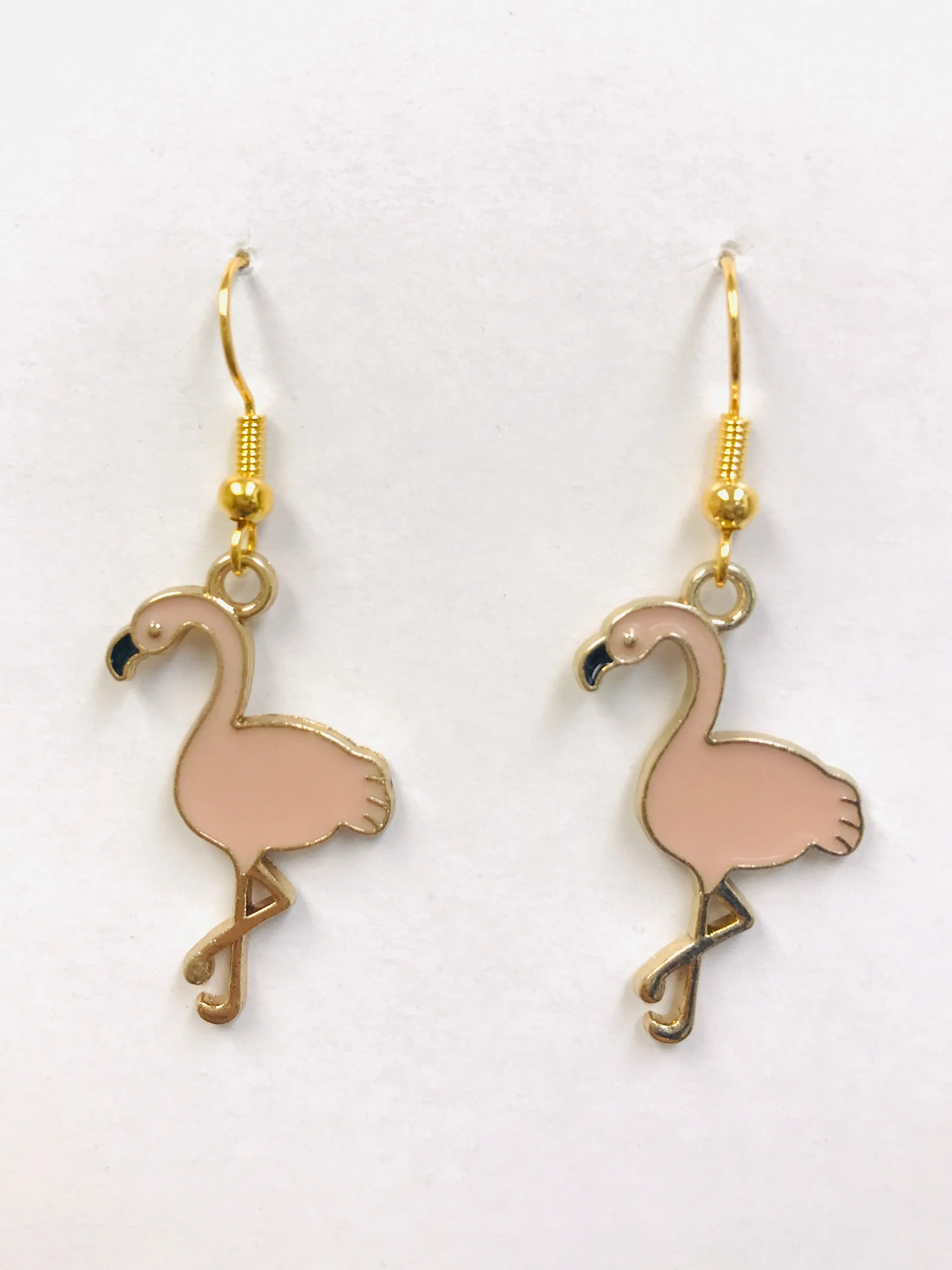 Pink Flamingo Earrings