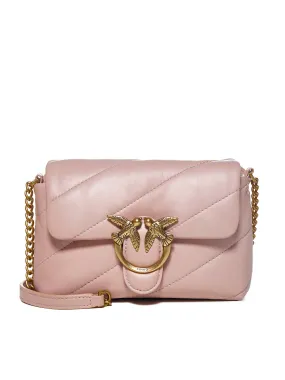 Pinko Love Bird Quilted Shoulder Bag