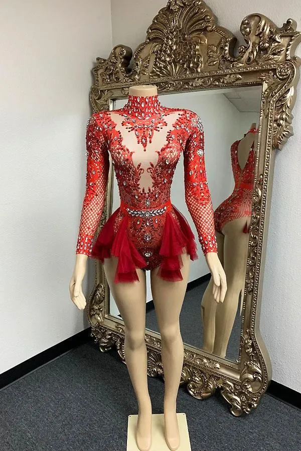 Playboy Bunny Red Bodysuit