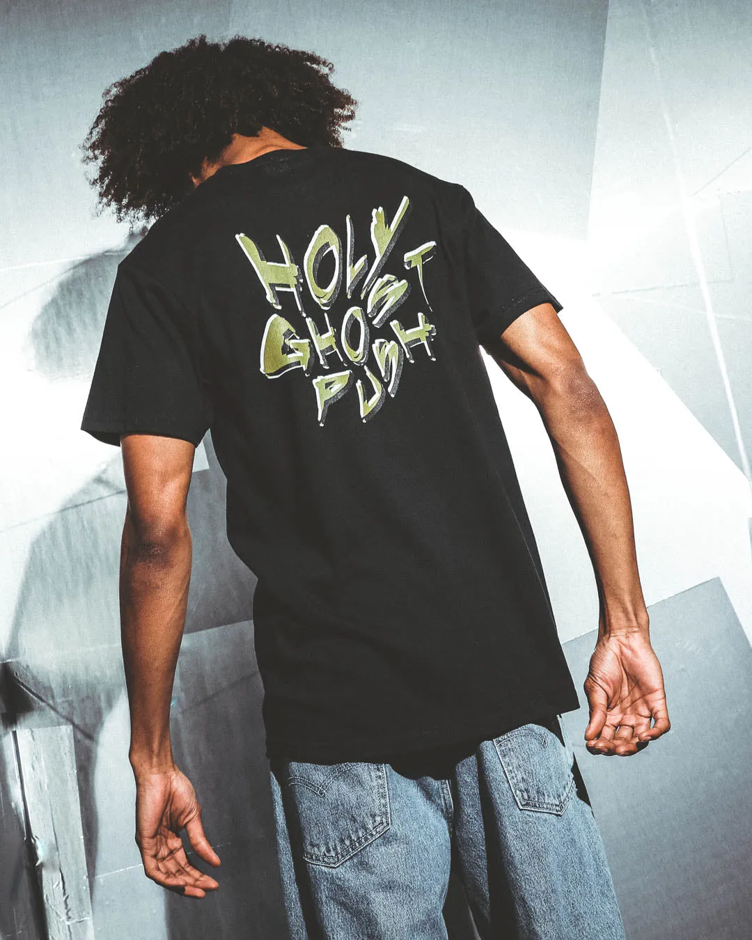 Sano Holy Ghost Push Black Tee