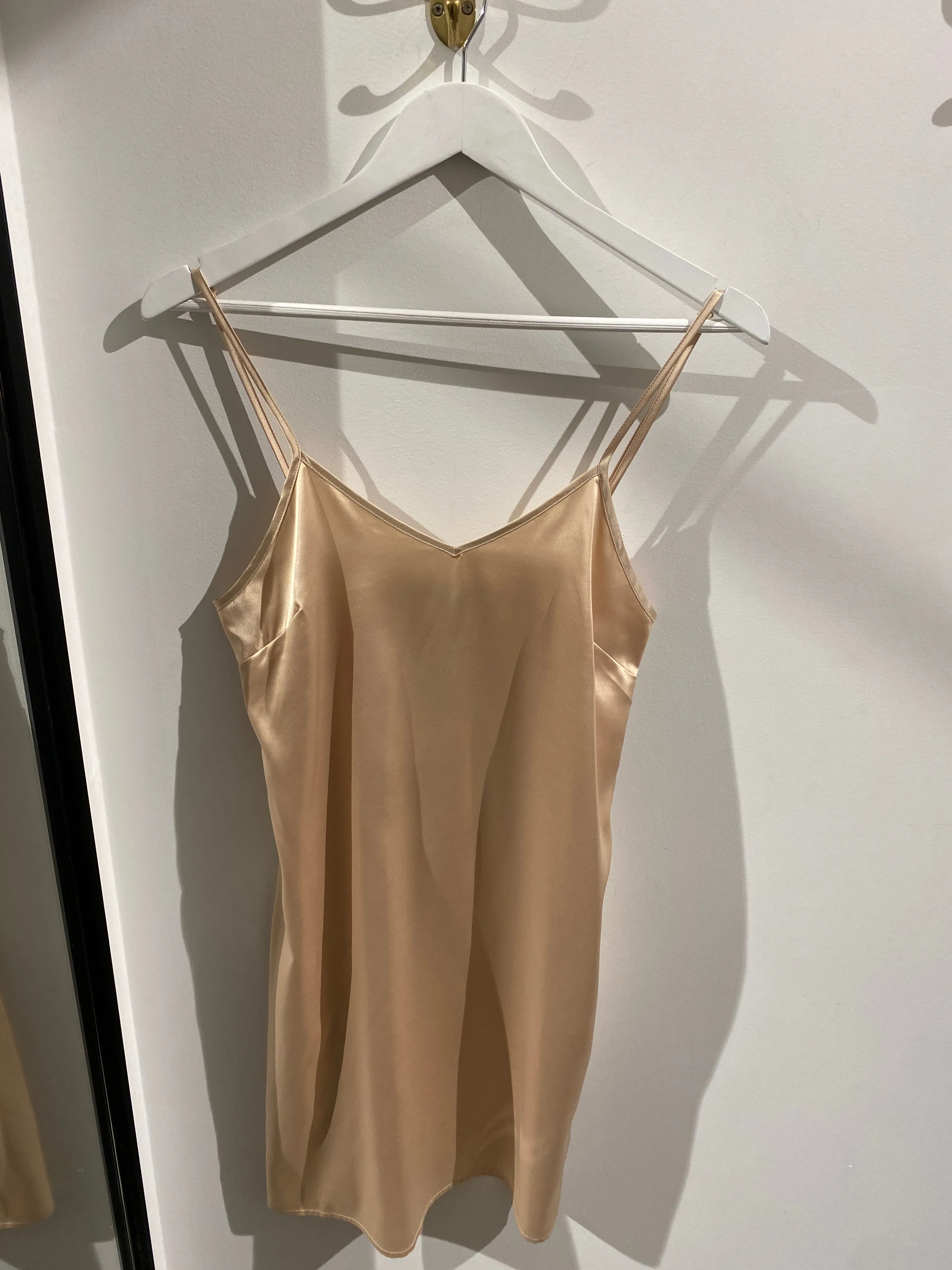 Satin Slip - Nude