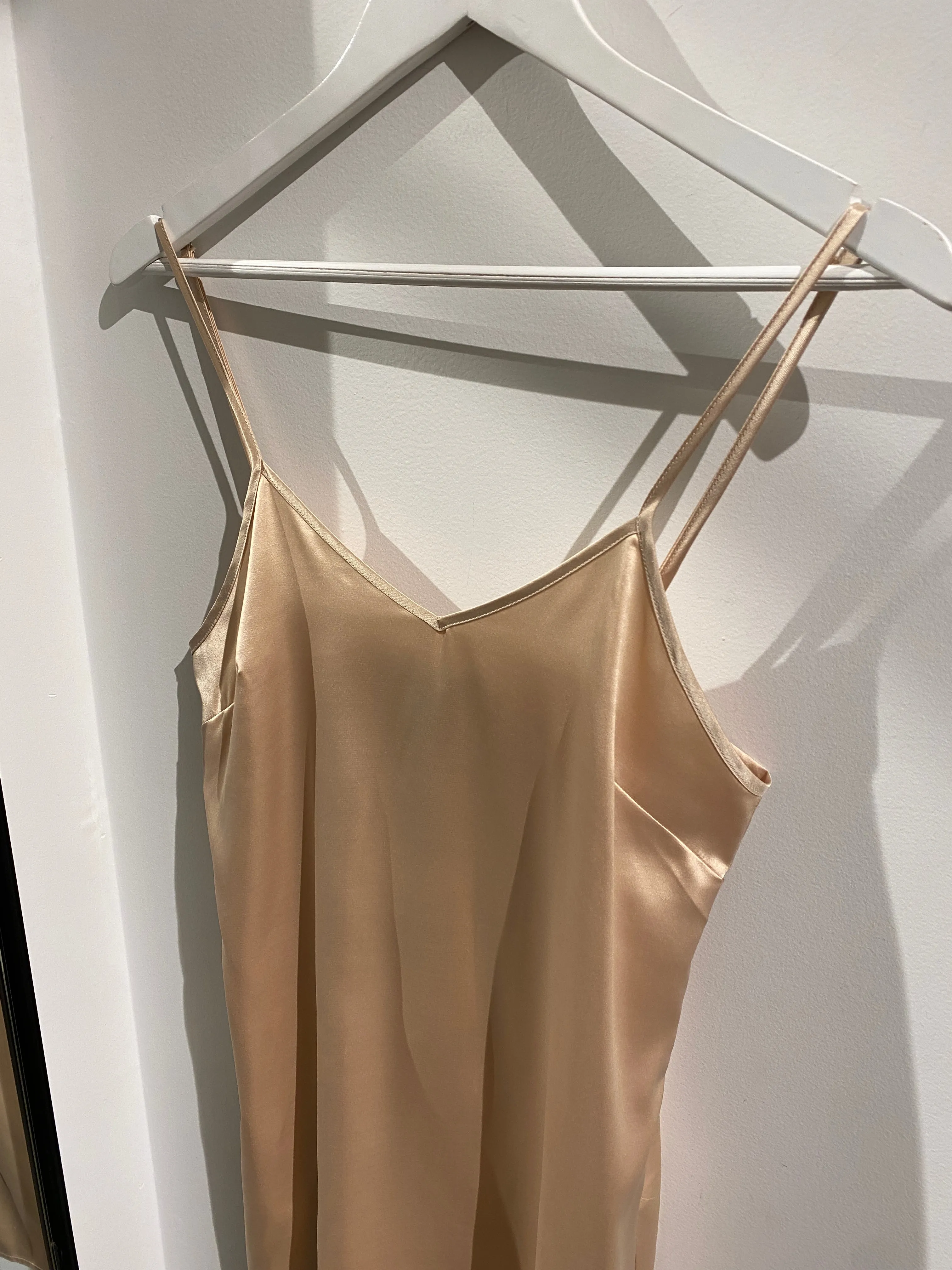 Satin Slip - Nude