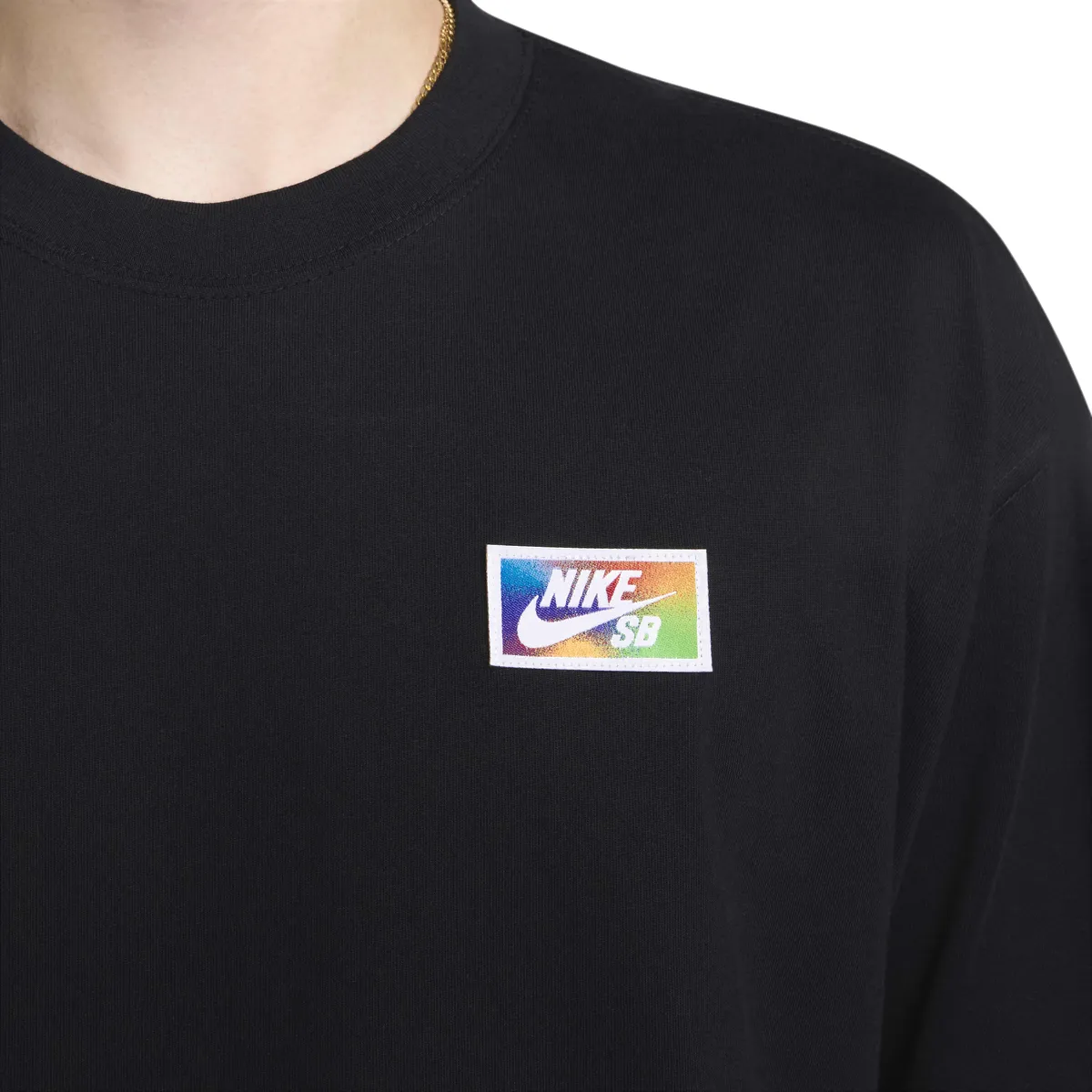 SB SKATECAST TEE BLACK