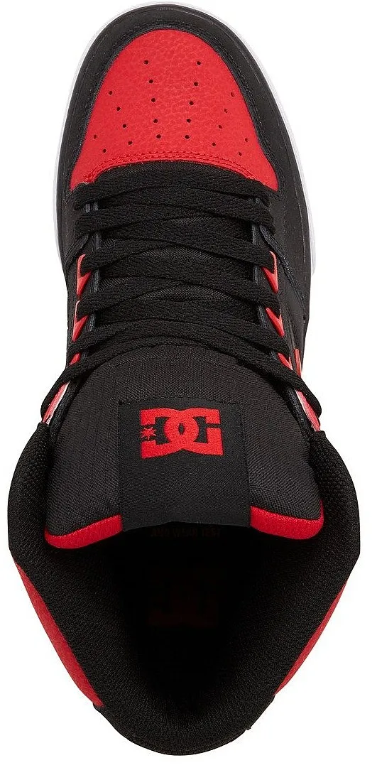 shoes DC Pure High -Top WC - FWB/Fiery Red/White/Black - men´s