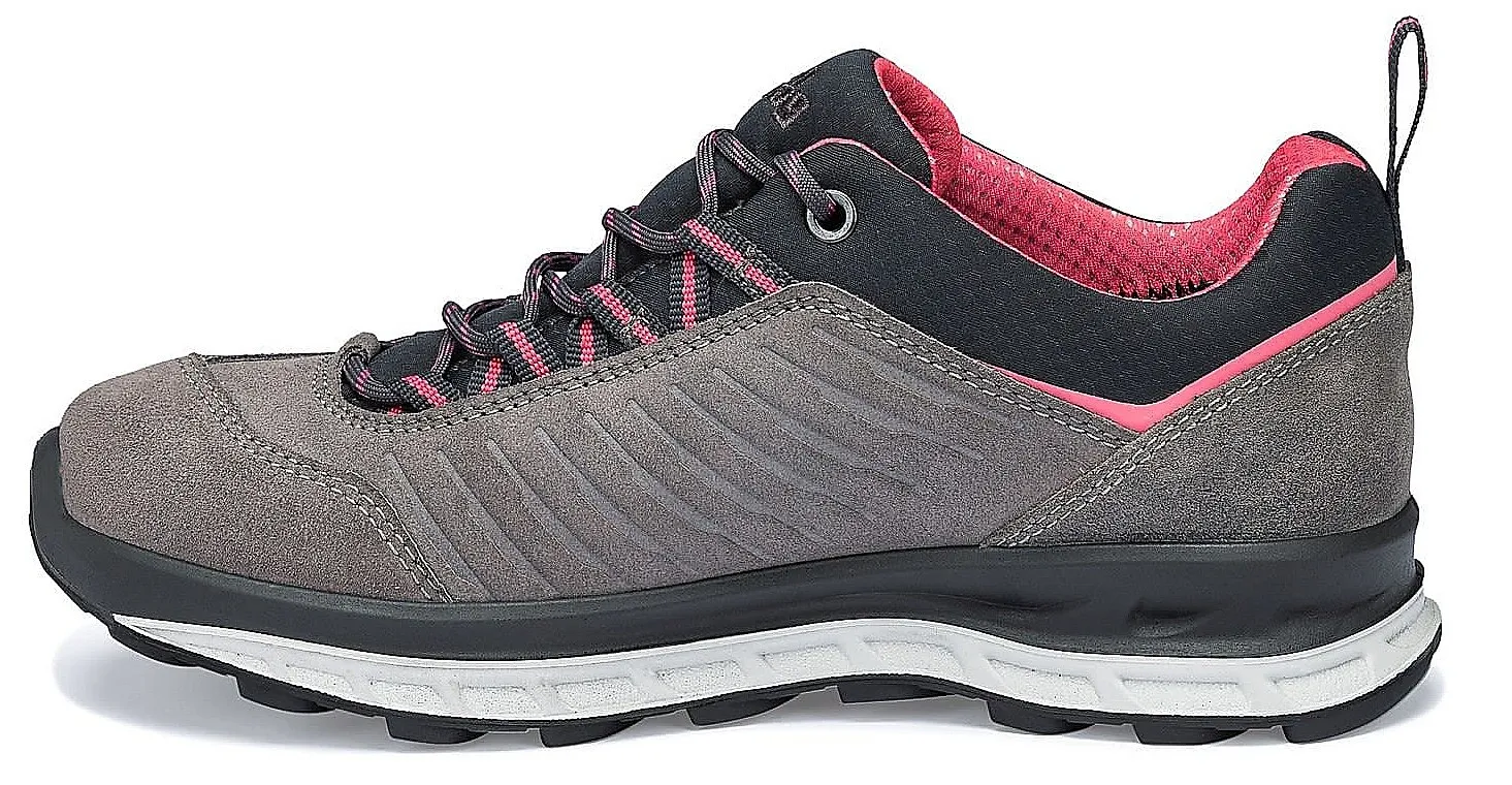 shoes Hanwag Blueridge Low Lady ES - Light Grey/Pink - women´s