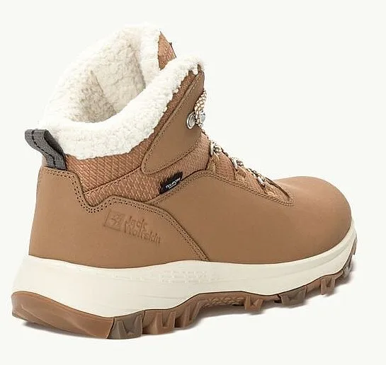 shoes Jack Wolfskin Everquest Texapore Mid W - Chipmunk - women´s