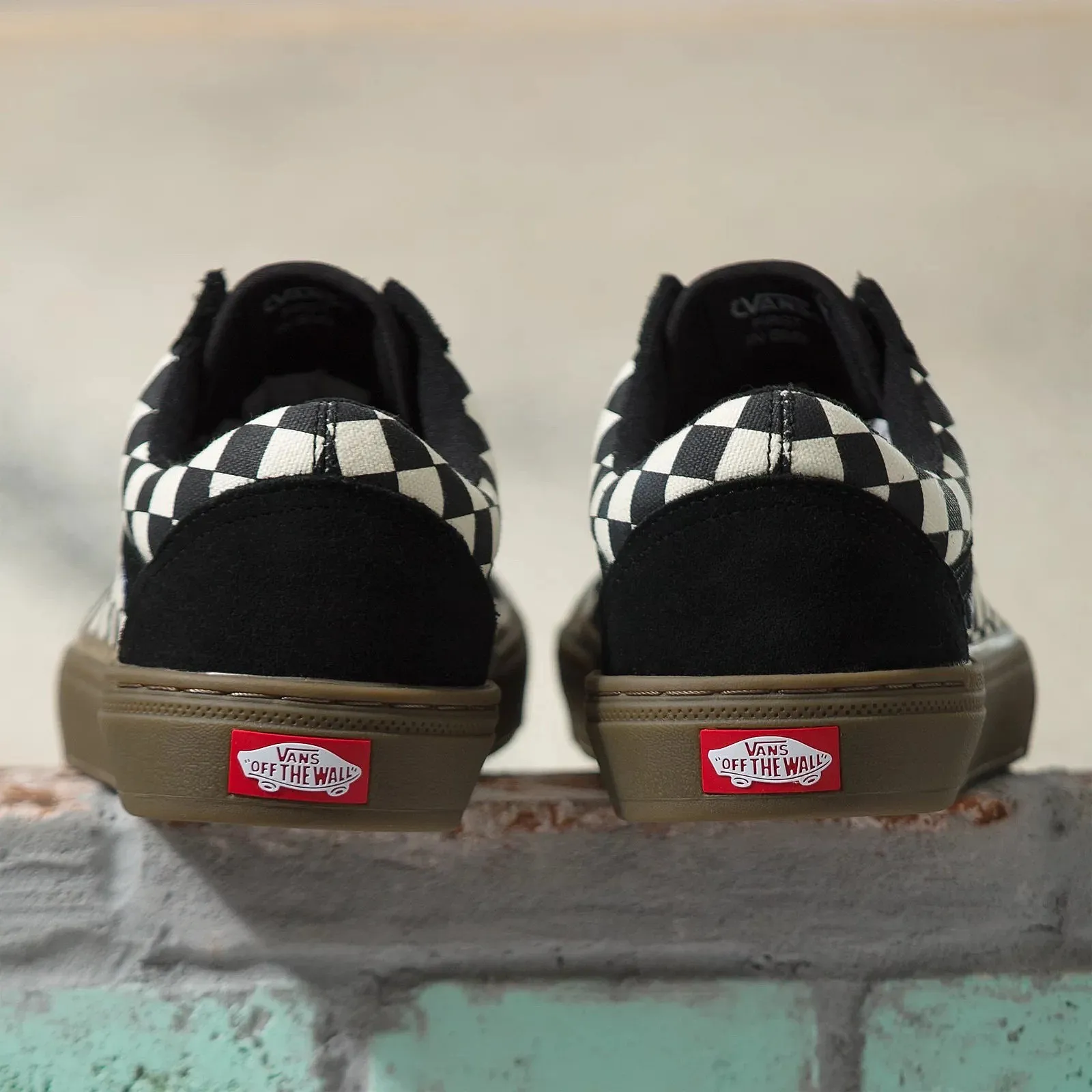 shoes Vans BMX Old Skool - Checkerboard Black/Dark Gum - men´s