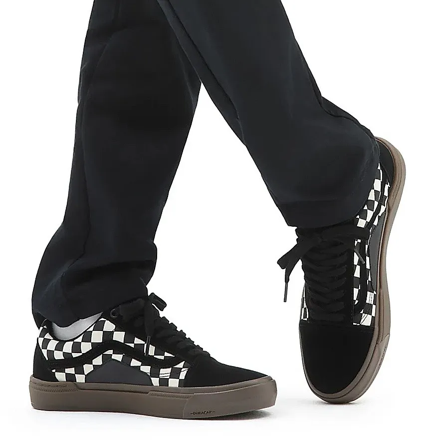 shoes Vans BMX Old Skool - Checkerboard Black/Dark Gum - men´s