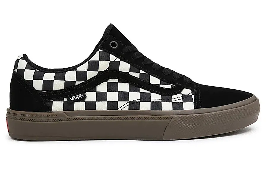 shoes Vans BMX Old Skool - Checkerboard Black/Dark Gum - men´s