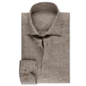 Stenstroms Beige Linen Shirt