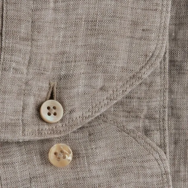 Stenstroms Beige Linen Shirt