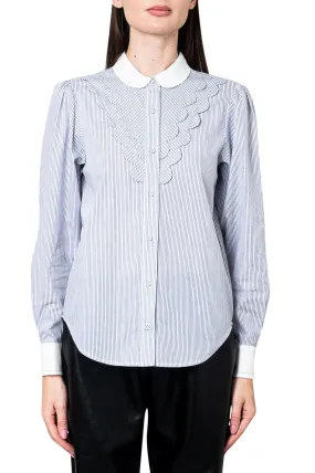 Striped cotton shirt