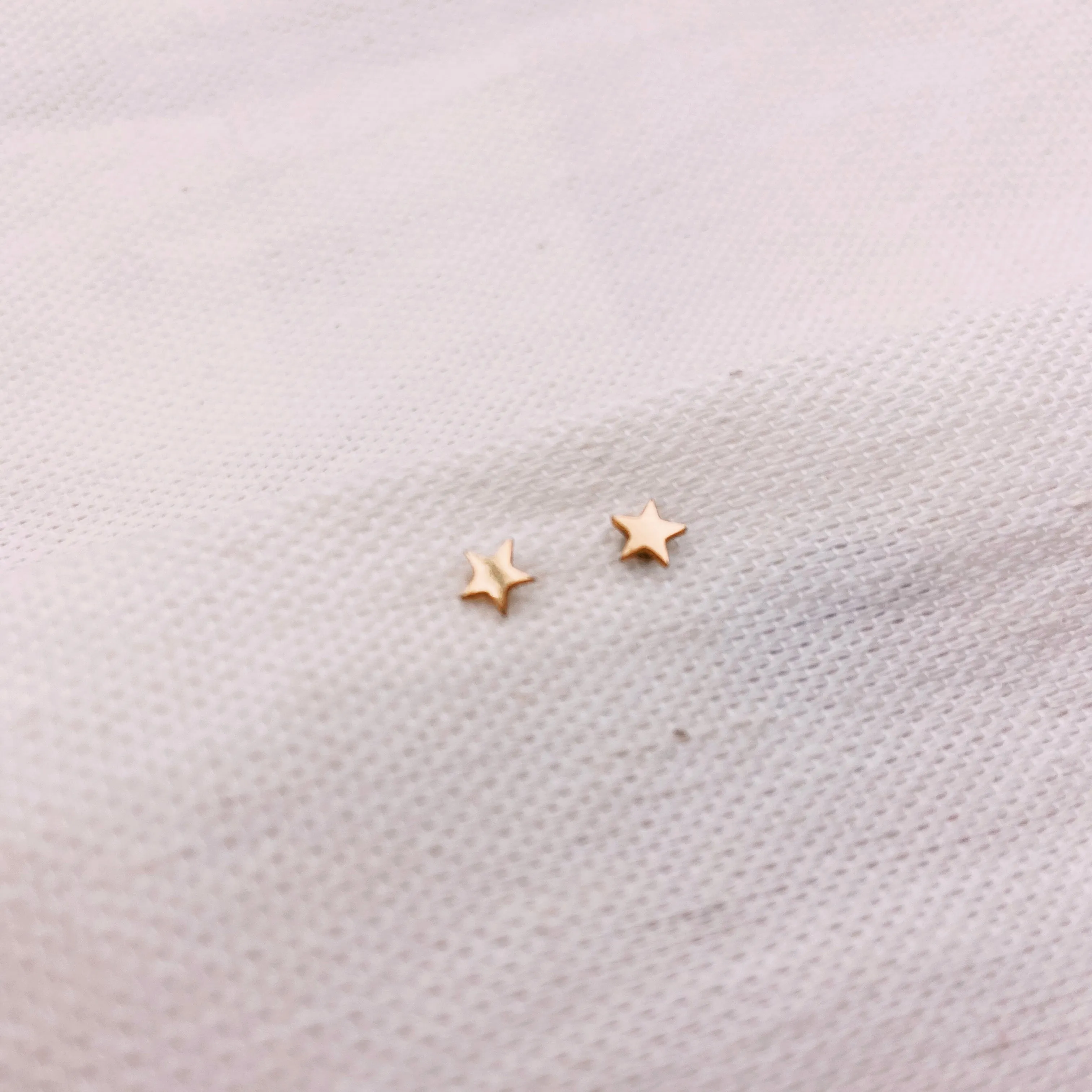 Tiny Star Stud Earrings