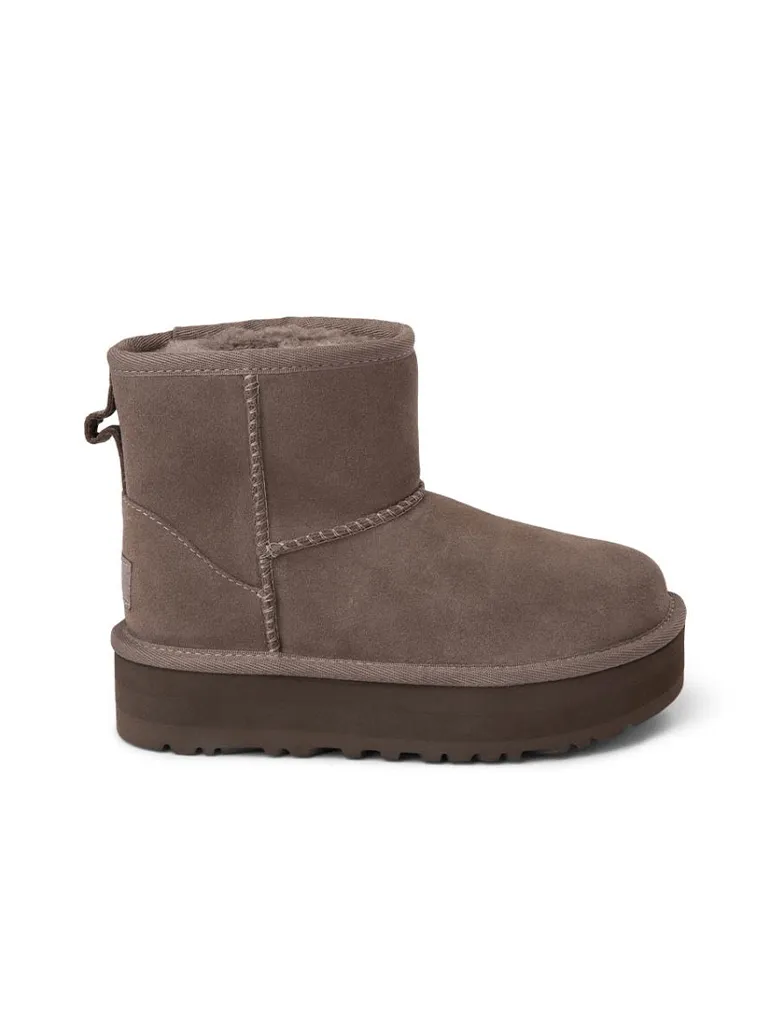 UGG Classic Mini Platform Boot in Smoke Plume