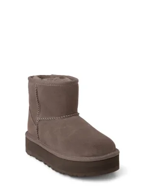 UGG Classic Mini Platform Boot in Smoke Plume