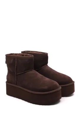 UGG Classic Mini Platform Burnt Cedar