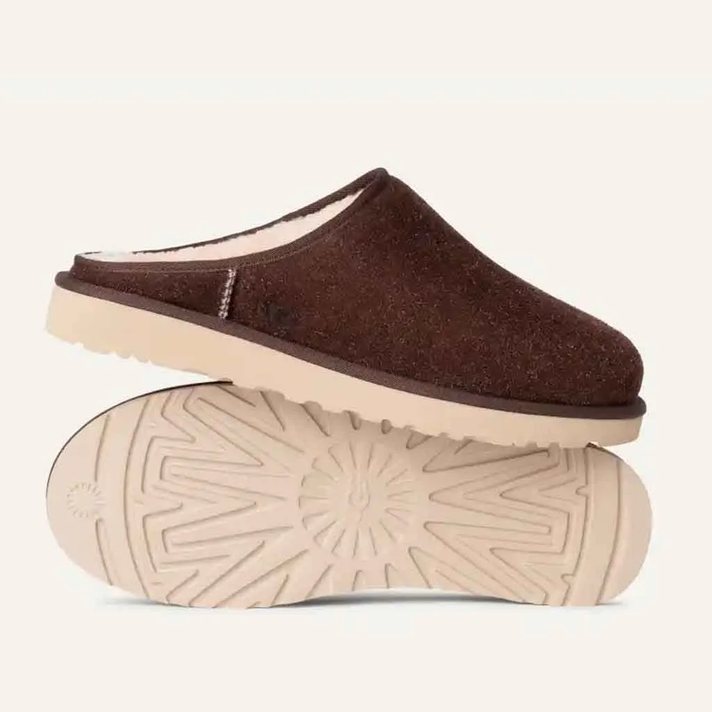 UGG Classic Slip-On Shaggy Suede - Burnt Cedar