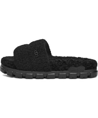 Ugg Cozetta Curly Slide 'Black'