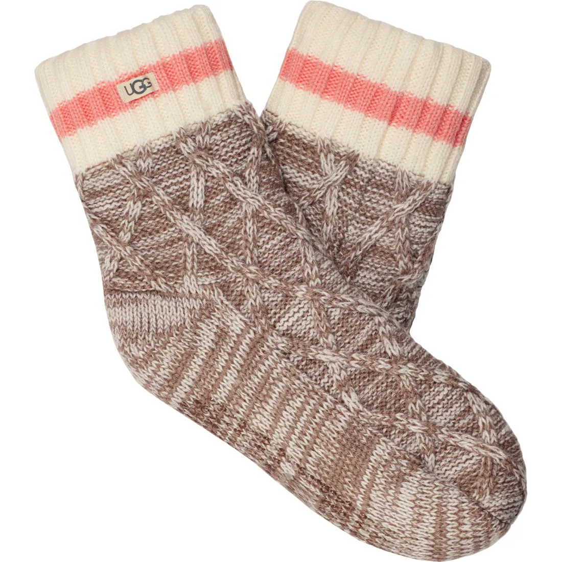 UGG DeeDee Fleece Lined Quarter Sock - Women's