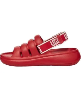 Ugg Sport Yeah Slide 'Samba Red'