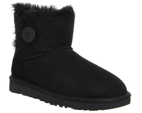 Ugg - Women - Mini - Bailey Button (Black)