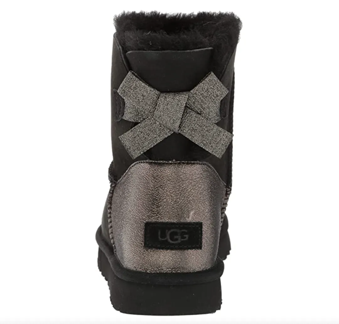 UGG Women's Mini Bailey Bow Glitz Fashion Boot