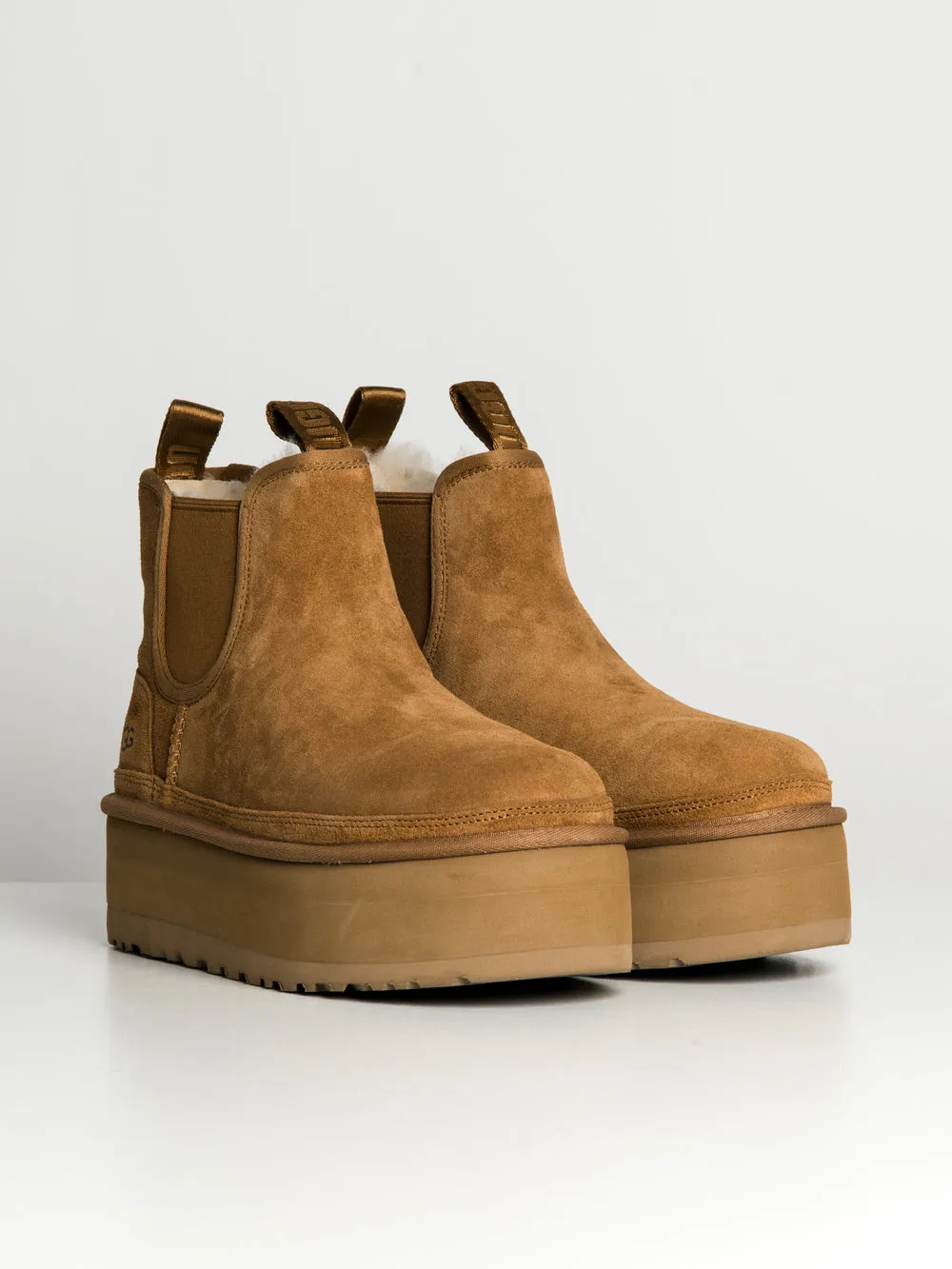 UGG WOMENS UGG NEUMEL PLATFORM CHELSEA BOOT