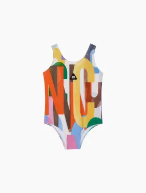 UPF 50+ Gummy One-Piece Swimsuit