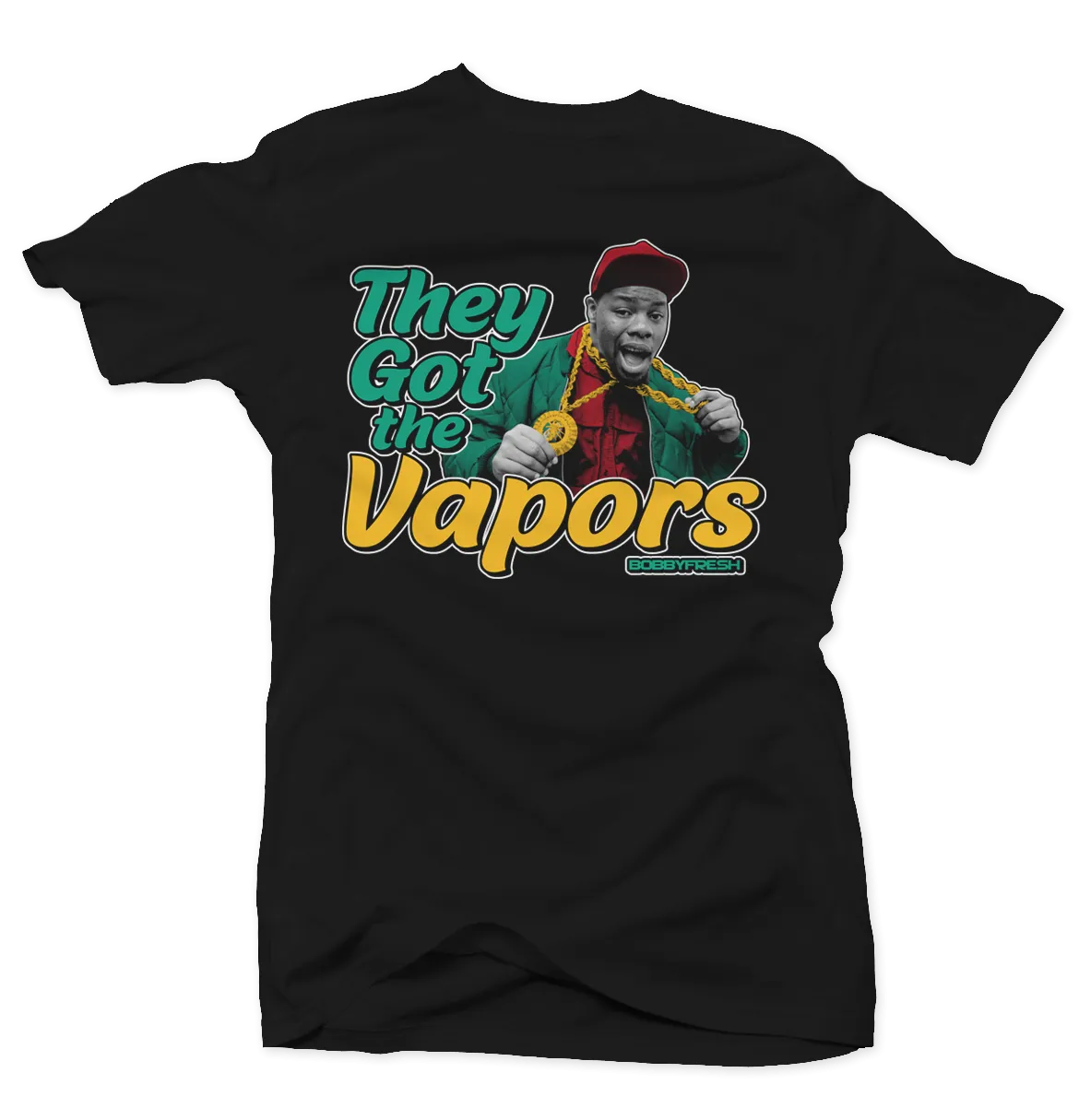 Vapors Biz Markie Black Tee