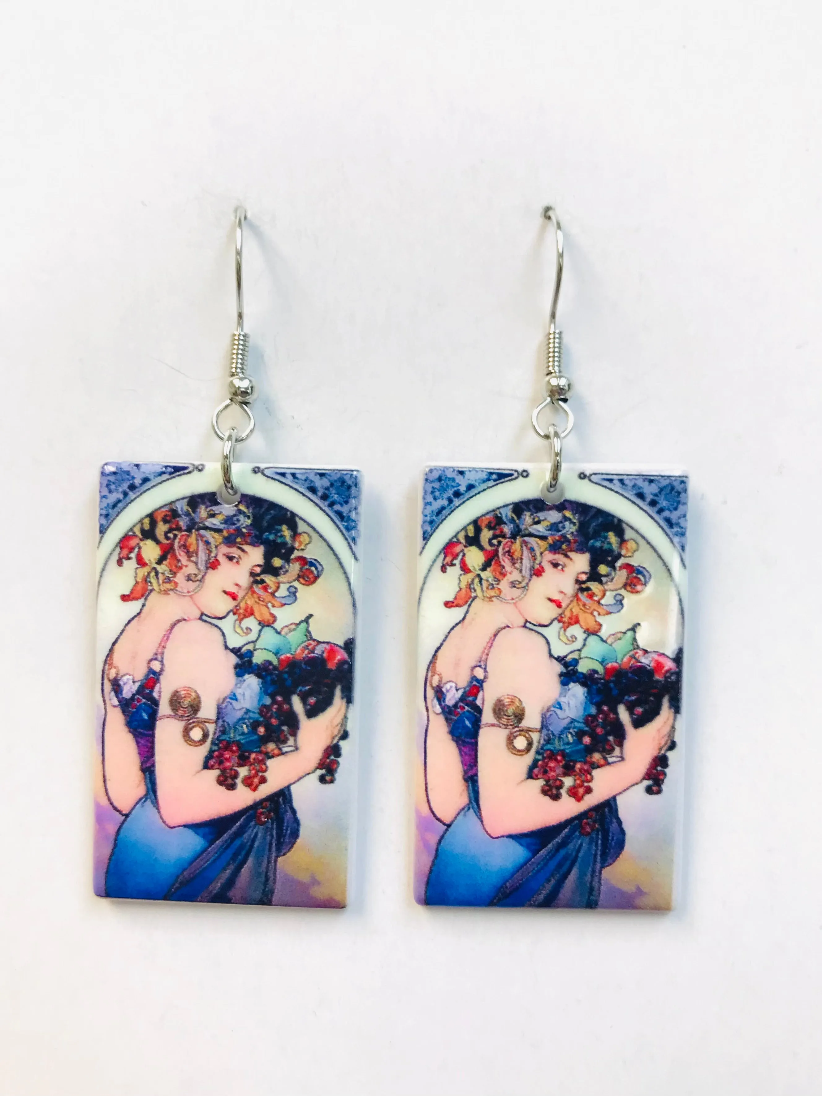 World Famous Painting Earrings