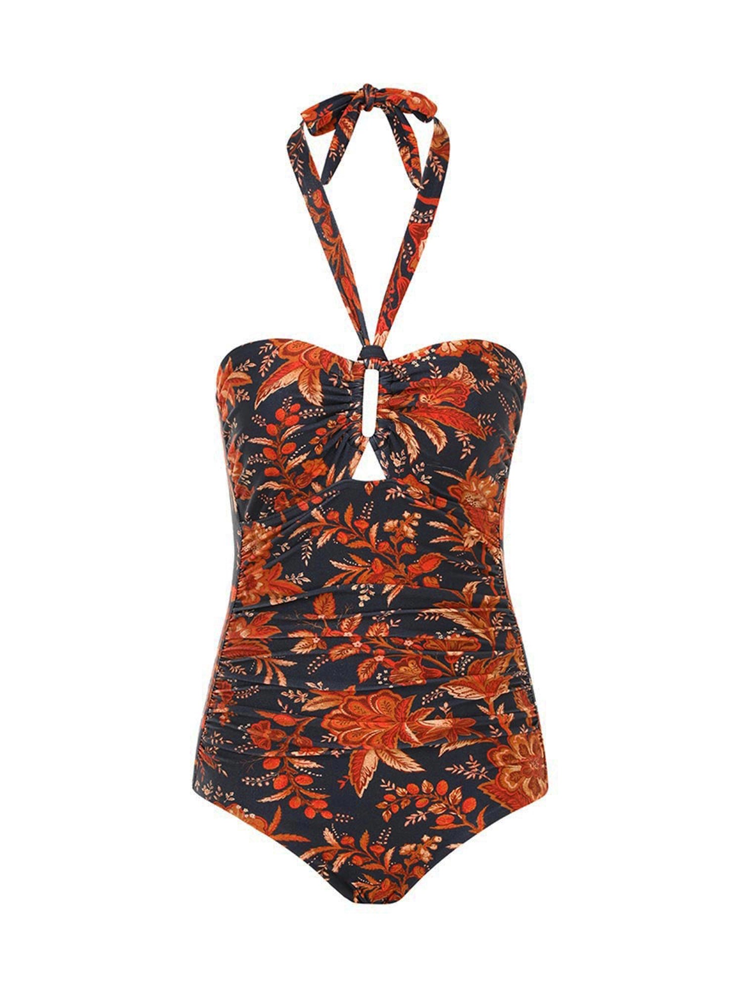 ZIMMERMANN    FLORAL PRINT ONE PIECE SWIMSUIT