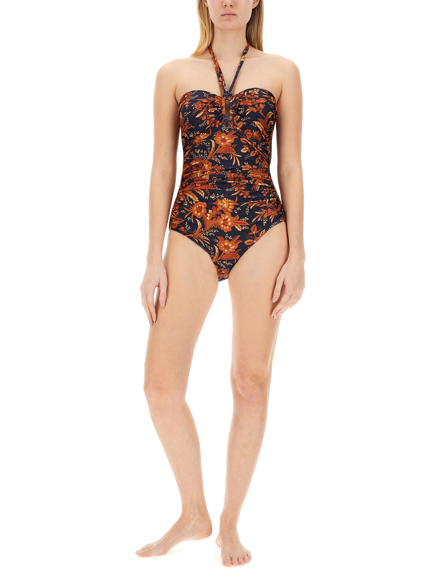 ZIMMERMANN    FLORAL PRINT ONE PIECE SWIMSUIT